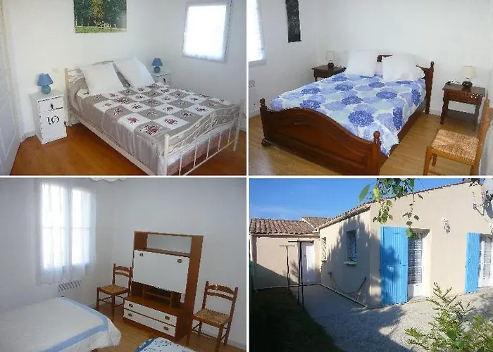 Casa de Férias Mamaisonaoleron 3ch-6pers Calme Terrain Clos Oleron *